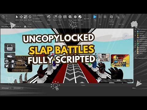 [FREE UNCOPYLOCKED] SLAP BATTLES 🖐️ | Fully Scripted (All Versions)
