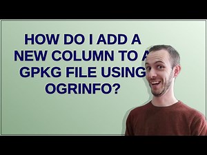Gis: How do I add a new column to a GPKG file using ogrinfo?