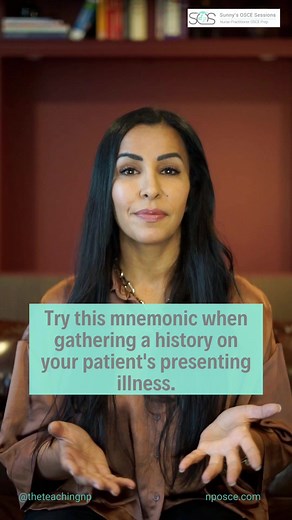 History Taking Made Simple: Use OLDCARTS!🗒️ A simple mnemonic that simplifies the process of gathering information about your patient's presenting illness. Join us as we explore each element of OLDCARTS and learn how it can make your history taking more systematic. Share in the comments if you're familiar with this mnemonic, or tag a Nurse Practitioner who could benefit from this! . . . #nursemnemonics #nursepractitioner #nursepractitioners #nursepractitionerstudent #npstudentlife #familynursep