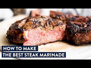 How to Make the BEST Steak Marinade!