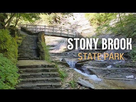 Stony Brook State Park | Finger Lakes gorge hiking and waterfalls off the beaten tourist trail