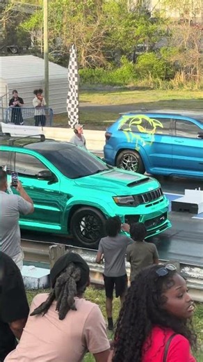 Dj Cheetos Vs Shwayze Rematch #dodge #trackhawk #grudgeracing #fyp #carculture
