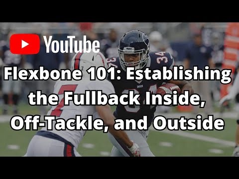 Flexbone 101: Establishing the Fullback Inside, Off-Tackle, and Outside