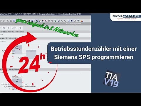 Betriebsstundenzähler mit einer Siemens SPS programmieren