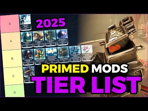 Primed Mods Tier List 2025 – What to Buy from Baro Ki'Teer & Tennocon Relay! [Warframe]