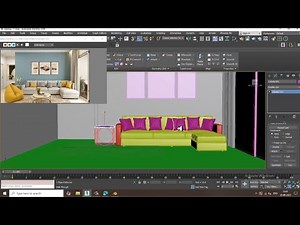 How To Model A Living Room From Scratch In 3dsmax For Beginners