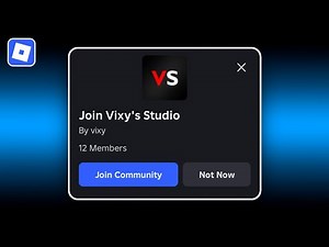 How to let players join your group (in-game) - Roblox studio