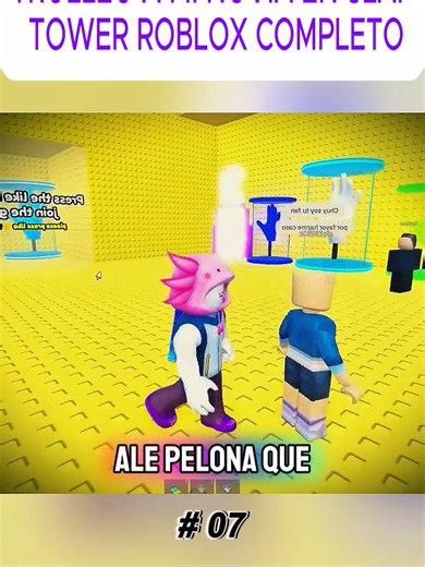 #7 TROLLEO A MI NOVIA EN SLAP TOWER ROBLOX COMPLETO #SQUIDGAME #game