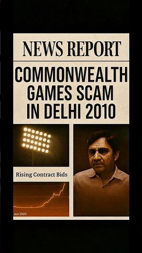 💸 CWC Games 2010 ⚠️— खेल या Scam? 💰 #pastunlocked #indianhistory #facts