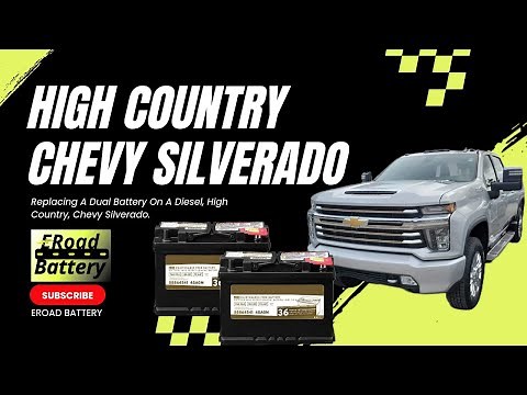 2023 Chevy Silverado 2500/3500 Diesel: Full Batteries Replacement Step-By-Step!