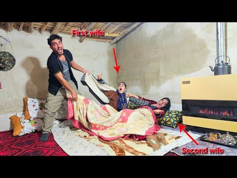 When first wife of devil tries to sleep in second Wife's room: her husband throws her out