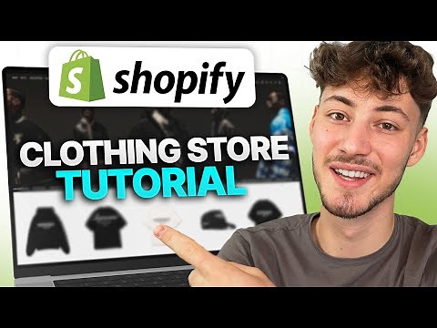 How To Create a Clothing Store on Shopify (Step-by-Step Tutorial 2025)