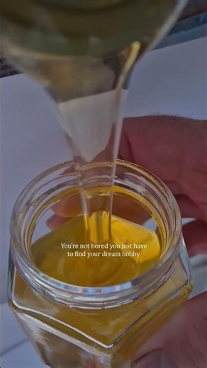 less screen time, more hobby time 🐝 #hobby #beekeeping #honeyharvest #beekeeper #outdoors