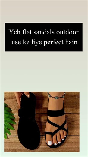 👡 Women Flat Sandals#SummerSandals #FlatShoes #BudgetDeals