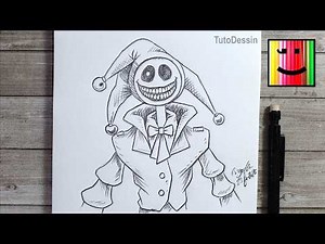 Tutoriel dessin | Prototype de Poppy Playtime au crayon