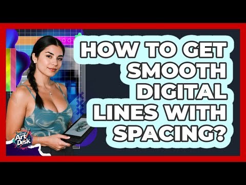 How To Get Smooth Digital Lines With Spacing?