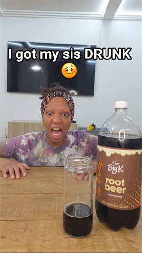 Baby Sister Got DRUNK!