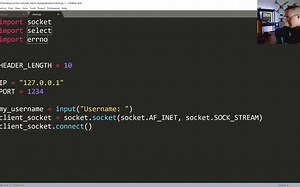 Socket Chatroom client - Creating chat application with sockets in Python| Socke