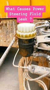 18K views · 88 reactions | If your power steering looks like this, you’re one drive away from a headache. | Mechanical Engineering | Facebook