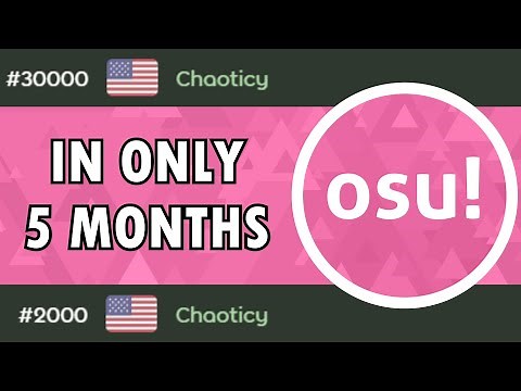 How I Ranked Up FAST in osu!