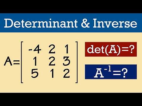 How to find the inverse of a 3 by 3 matrix (the fast way)