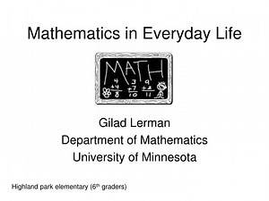 PPT - Mathematics in Everyday Life PowerPoint Presentation, free download - ID:220262