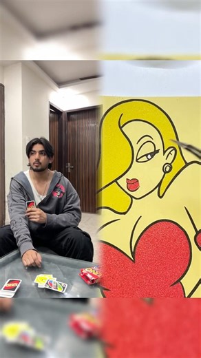 Ek UNO ki game aisi bhi 😈🃏| Hassu #Uno #Funny-Moments #gamingshorts