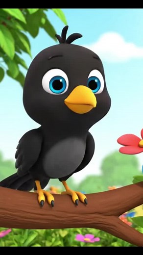 The Thirsty Crow: A Moral Story for Kids
