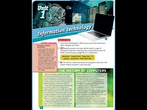 توجيهي انجليزي / الوحدة الأولى