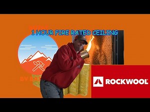 1 hour fire rated ceiling assembly