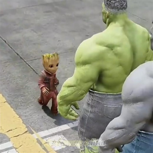 POWER TEST SUPER HEROES AND GROOT VS ALL HULK - WHO IS Shorts editing subscribe my channel