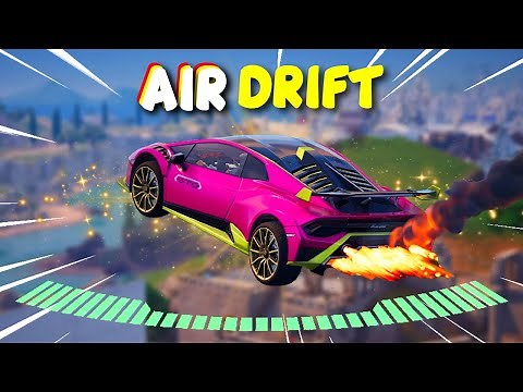 DRIFT in the AIR - How to AIR DRIFT in Rocket Racing