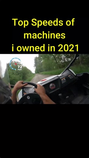 Top speeds of The ATV's i owned in 2021 Slowest to Fastest #polarissportsman #Topspeed #Sidebyside #fastatv