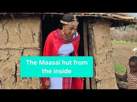 SHOCKING MAASAI HUT EXPERIENCE🫨
