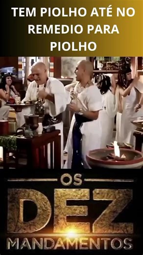 Tem piolho até no remédio de piolho. #praga #osdezmandamentos #pragadasras #10pragas #piolho