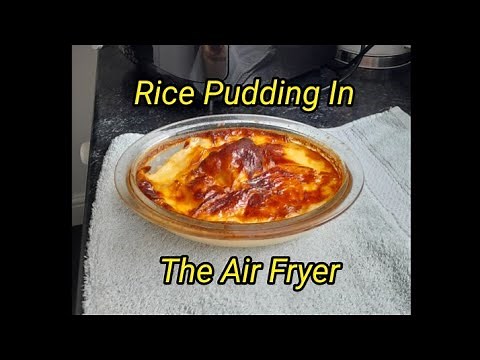 Rice pudding in the Air fryer