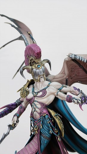 17K views · 1.4K reactions | A Custom Service Daemon Prince which we converted, sculpted and painted for our client! #warhammer #warhammer40k #chaosdaemon #chaosdaemons #slaanesh #emperorschildren #miniaturepainting #paintingwarhammer #siegecustomservice #keeperofsecrets | Siege Studios | Facebook