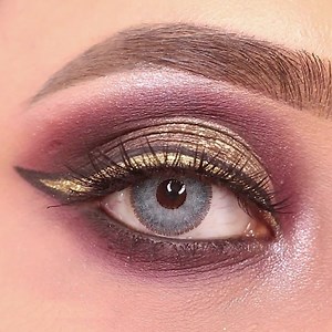 66K views · 4.4K reactions | Dramatic golden eyeliner tutorial  | Learning with Shilpa | Facebook