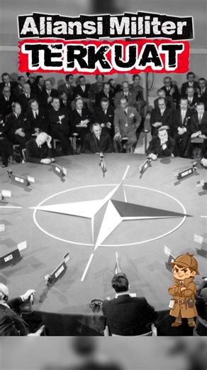 4 April 1949 : Aliansi Militer Terkuat NATO #shorts #sejarah