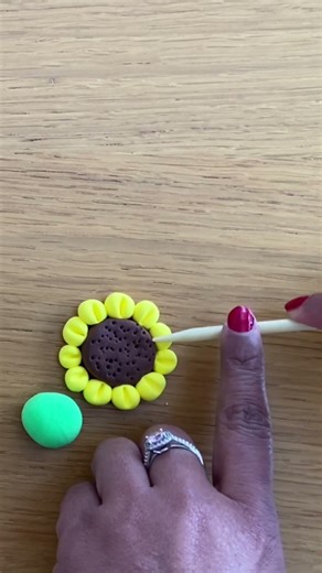 ❤️ Clay sunflower #easy # model craft idea # tutorial DIY