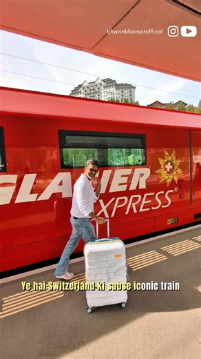 Glacier Express - World's slowest express train - Switzerland