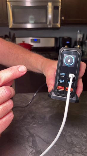 Power up everything at once! ⚡📱 The 240W 6-in-1 Fast Charging Station by ASOMETECH keeps all your devices charged with 4 USB-C, 2 USB-A ports, and a digital screen to track power in real time. #FastCharging #ChargingStation #TechSetup #USBCHub #GadgetFinds ASOMETECH charger, 240W charging station, 6 in 1 charger, USB C fast charger, multi device charger, charging hub, digital display charger, tech accessories, desk charging station, gadget essentials