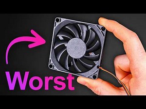 I Bought Every Slim 80mm Fan So You Don't Have To - 7 PC Fans Compared