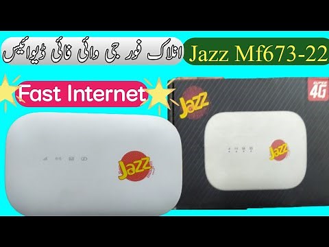 Jazz 4g Wifi device Mf673-22 full unlock