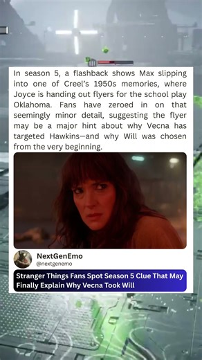 stanger things fans spot season 5 clue that might finally explain why vecna took will