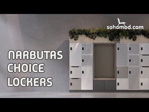Narbutas Modular Locker Systems for Your Office