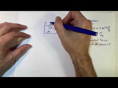 Finding the acceleration of a frictionless block on an inclined plane