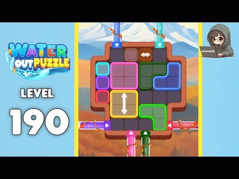 Water Out Puzzle level 190 solution