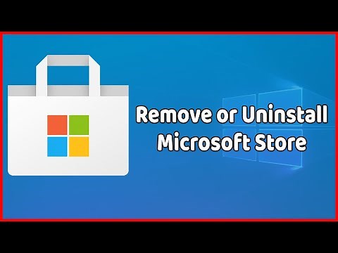 How to Remove or Uninstall Microsoft Store From Windows 10 Easily in 2021 ✔✔✔