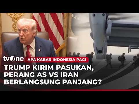 Digempur Iran, AS Terjunkan Divisi Lintas Udara | AKIP tvOne